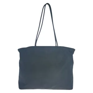 PRADA Shoulder Bag Nylon Black SilverMetal Test Triangle With logo