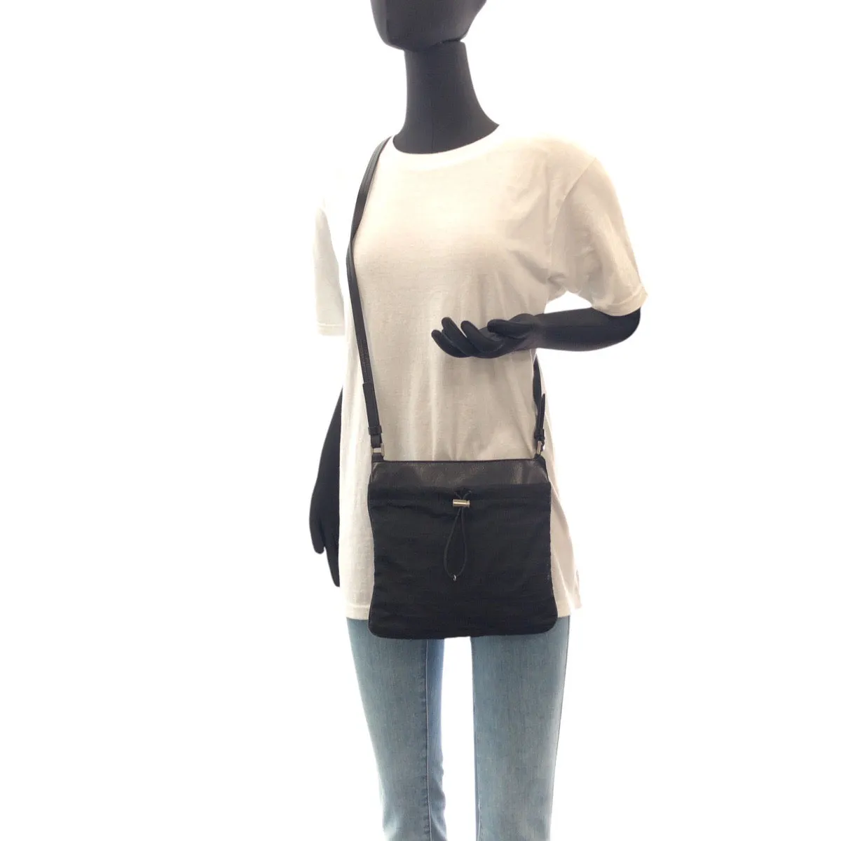 PRADA Shoulder Bag Nylon black
