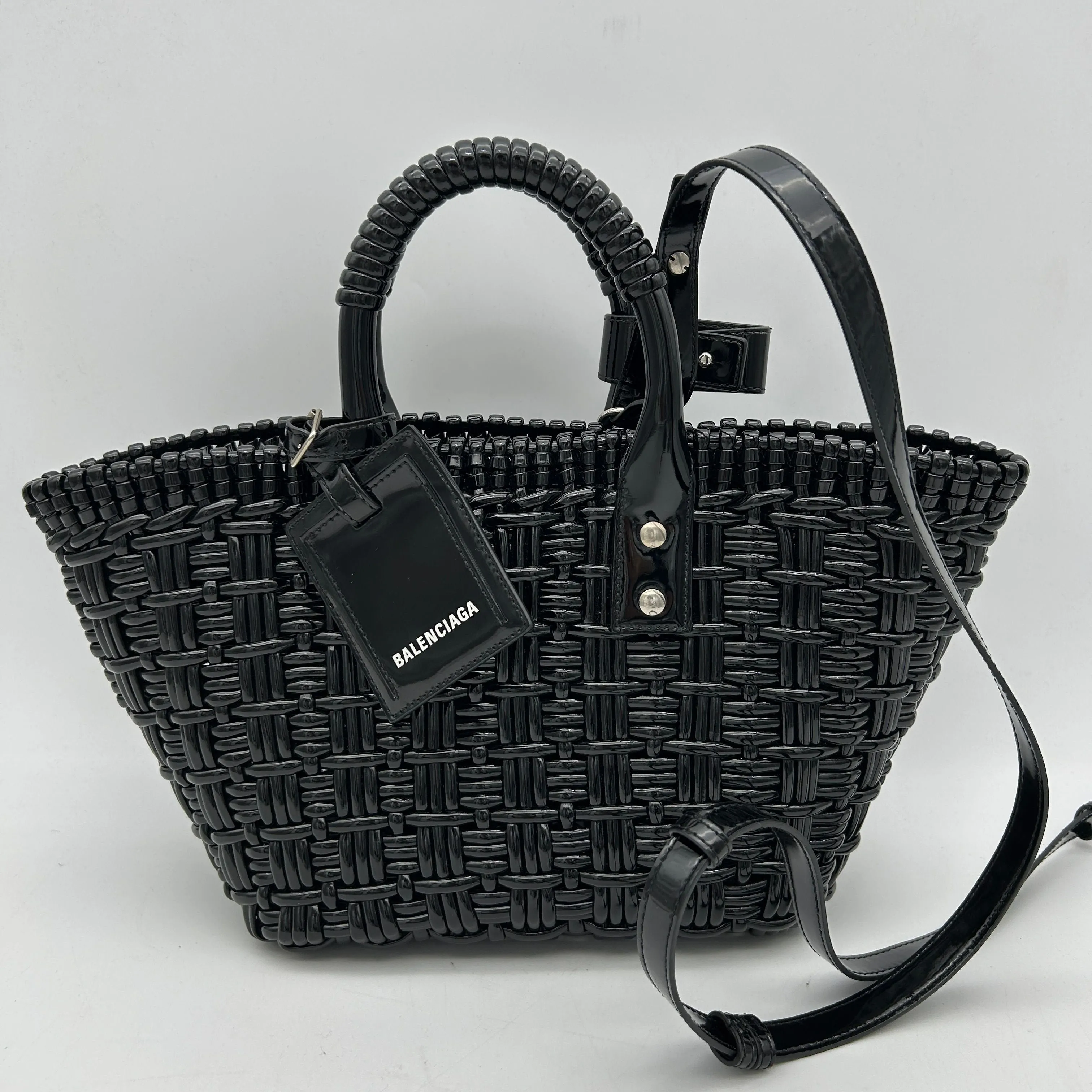 Pre-owned Balenciaga Raffia Panier - Purple Totes, Handbags ITIBLI4Z10GG