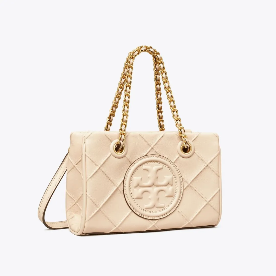 T.O.R.Y B.U.R.C.H Mini Fleming Soft Chain Tote Bag (dn)