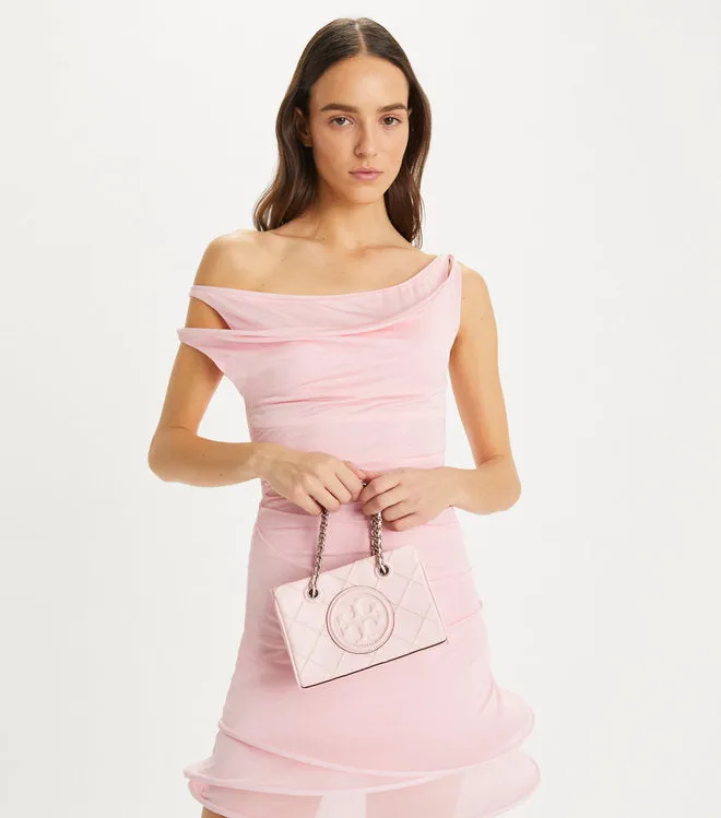 T.O.R.Y B.U.R.C.H Mini Fleming Soft Chain Tote Bag (dn)