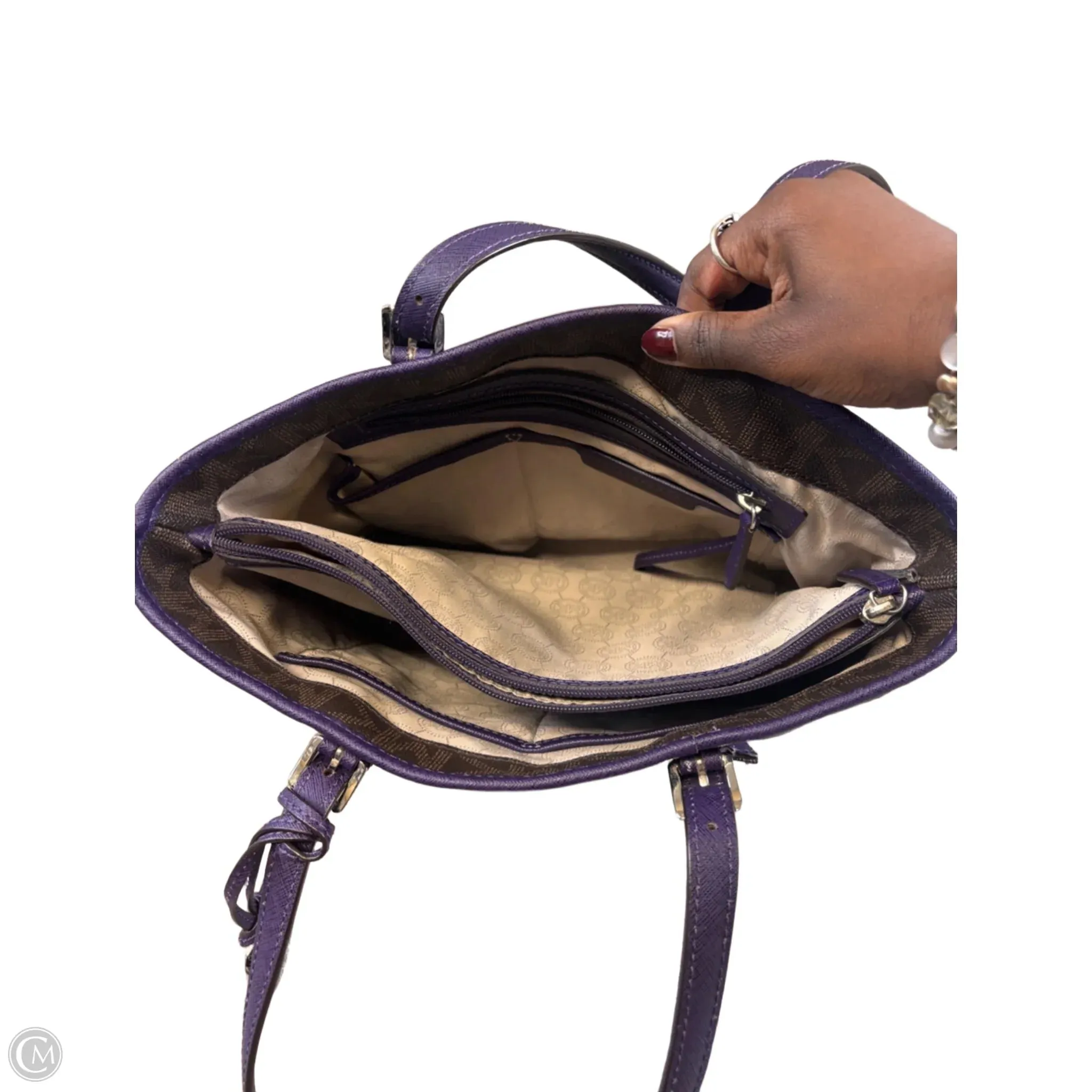 Tote Designer By Michael Kors, Size: Medium