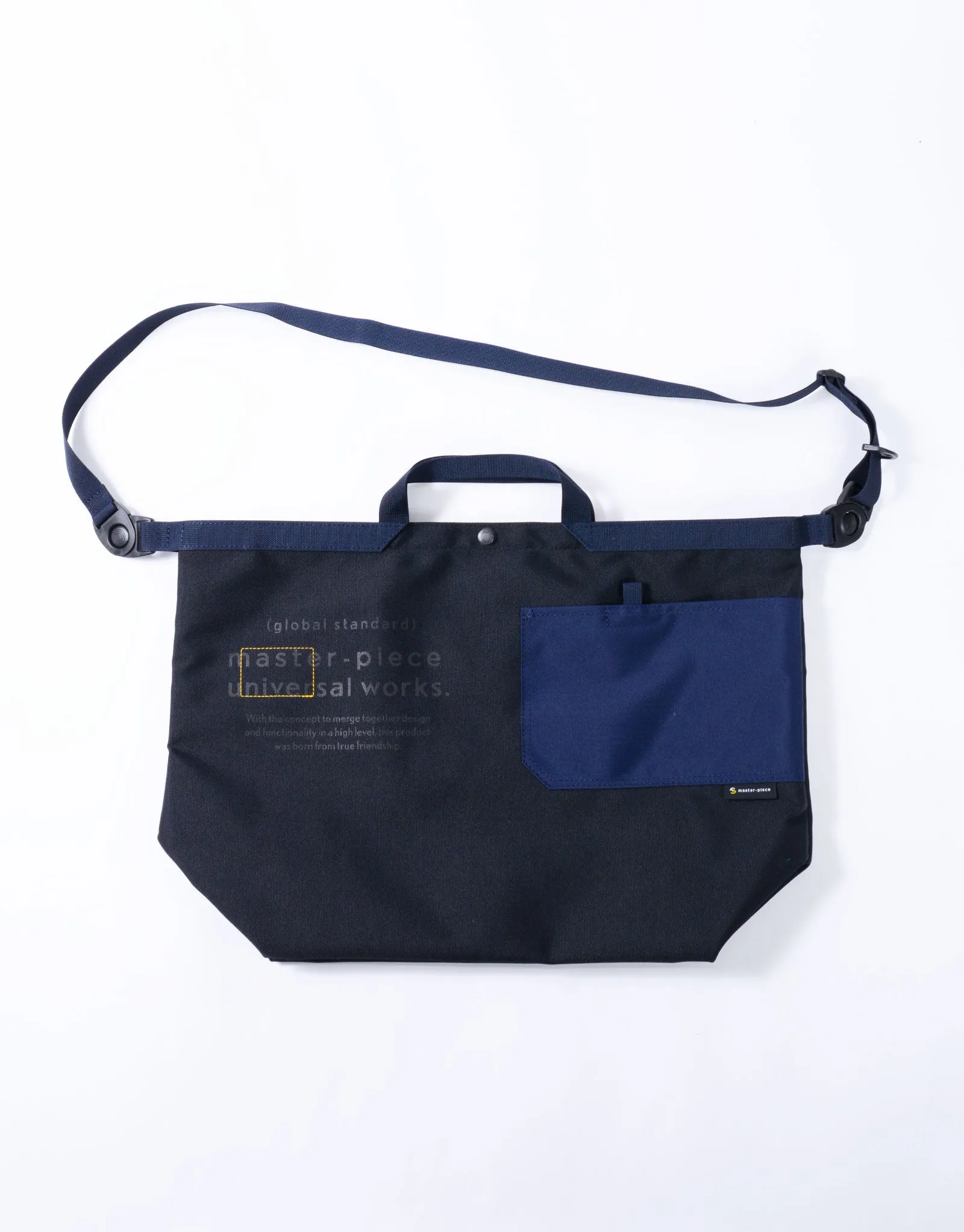 Universal Works x master-piece Shoulder Bag L No.MP32205