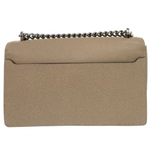 Valextra Shoulder Bag leather beige ChainShoulder Bag Spritzer Women Used
