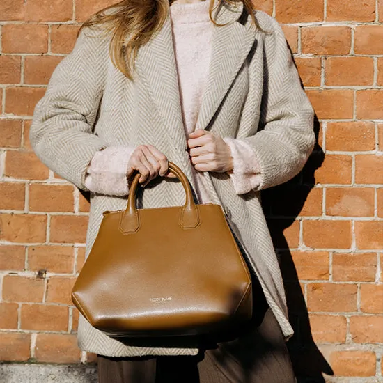 Vera Palmellato 14" - Camel Brown