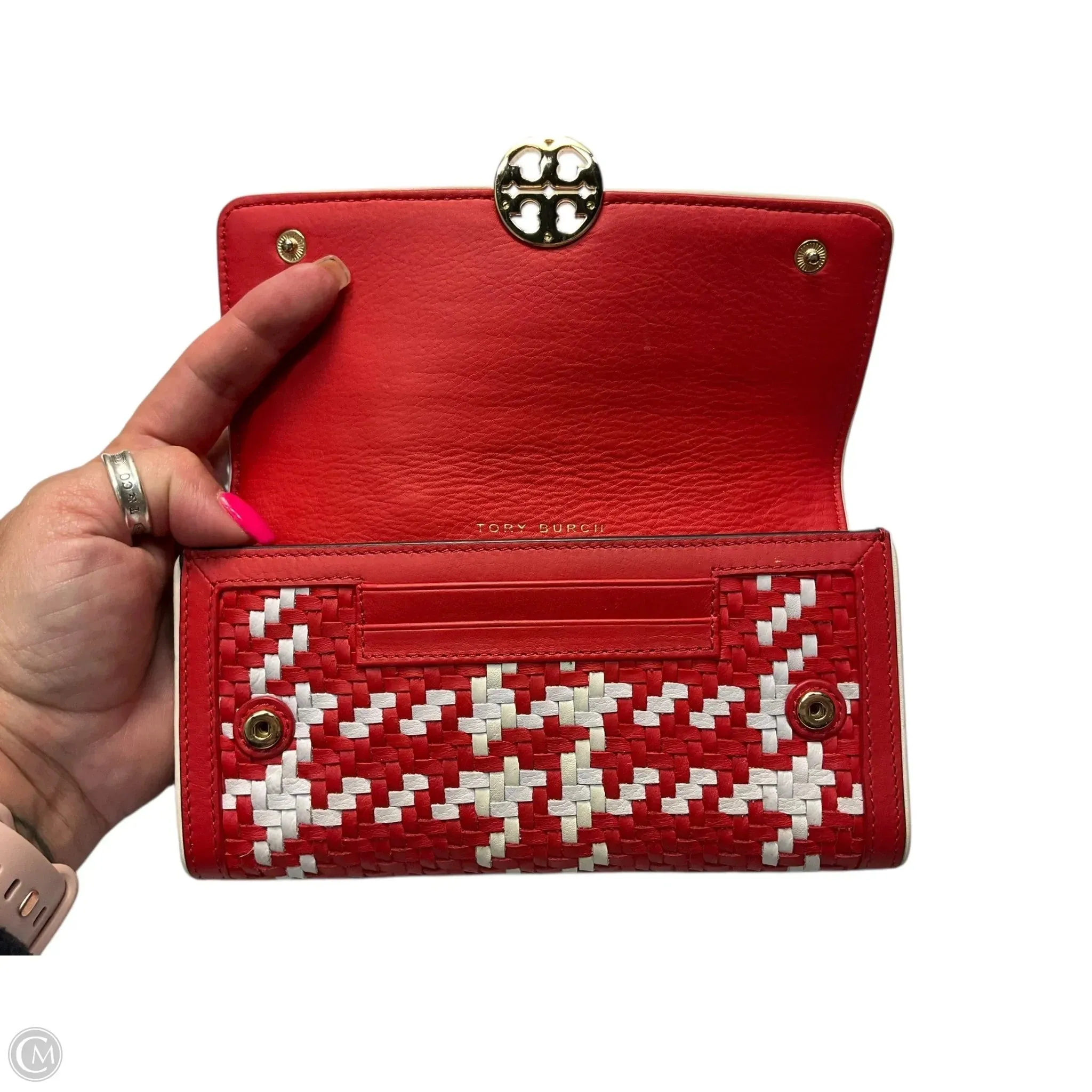 Wallet Designer By Tory Burch, Size: Medium