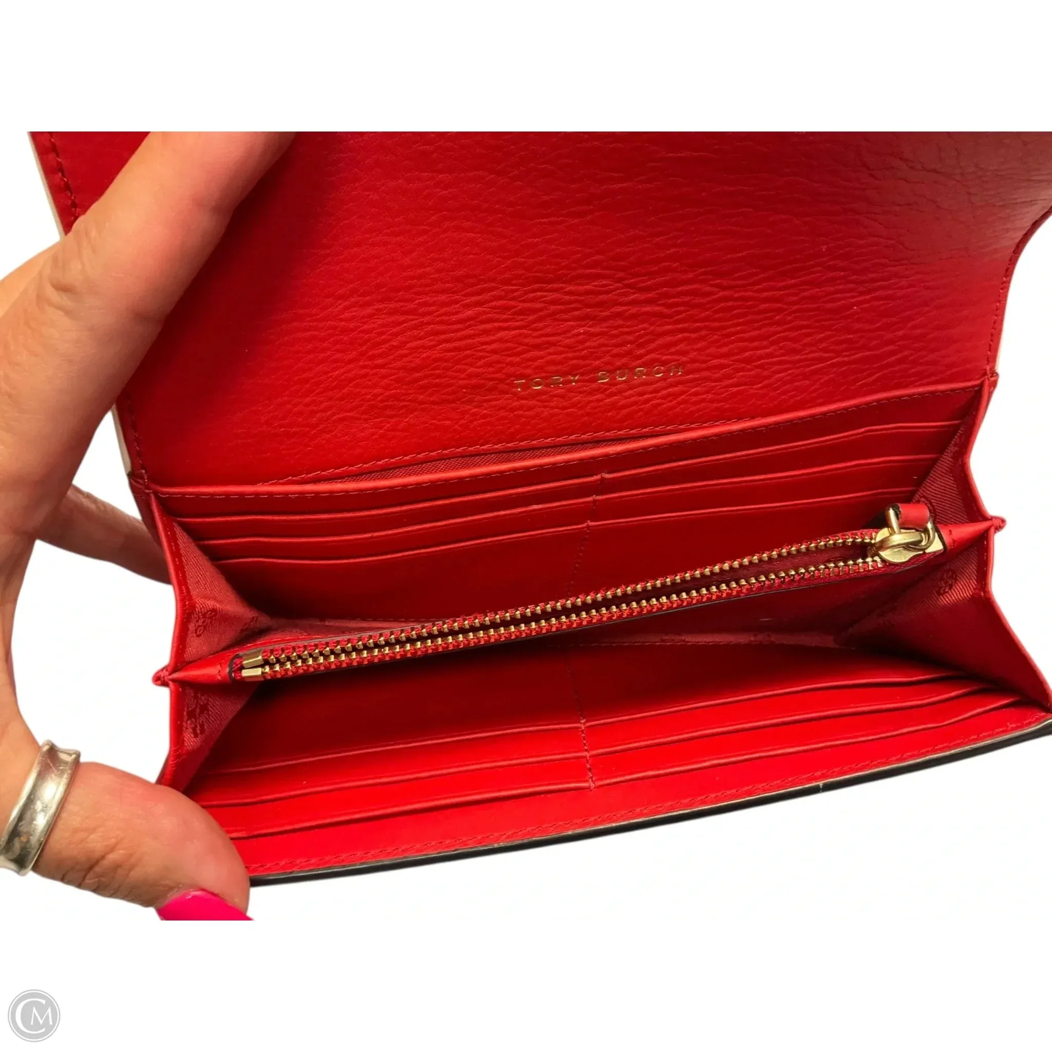 Wallet Designer By Tory Burch, Size: Medium