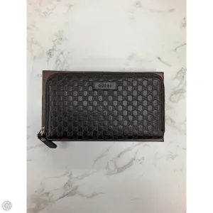 Wallet Luxury Designer By Gucci, Size: Large