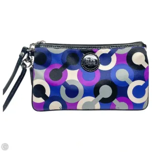 Wristlet Designer By Coach, Size: Small