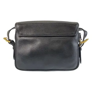 Yves Saint Laurent Shoulder Bag leather black YSL