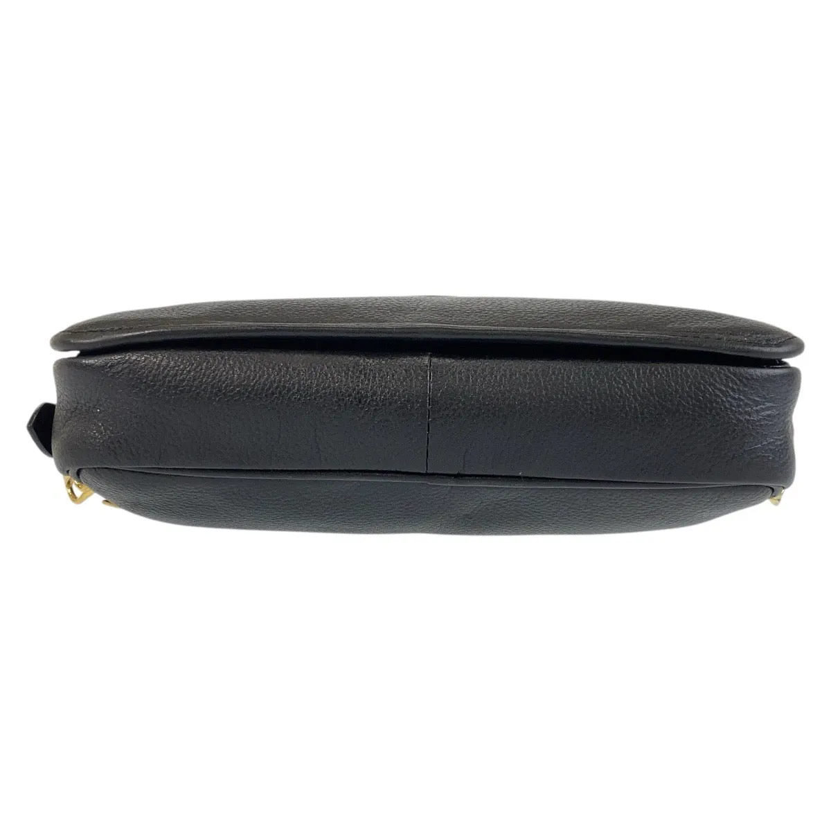 Yves Saint Laurent Shoulder Bag leather black YSL