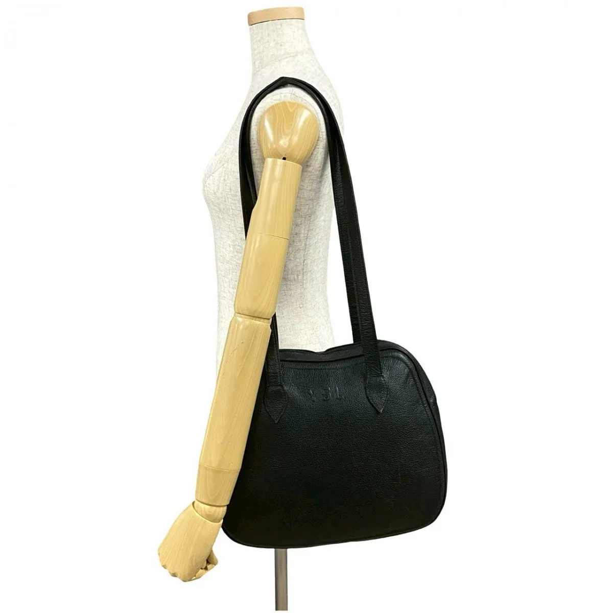 YVES SAINT LAURENT Shoulder Bag leather black