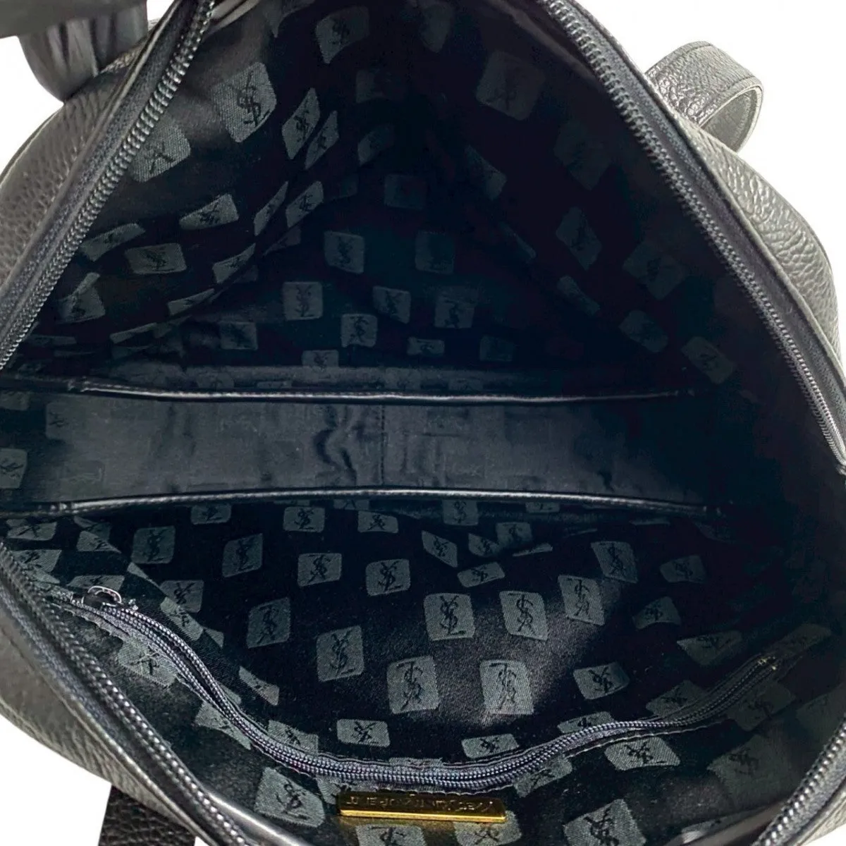 YVES SAINT LAURENT Shoulder Bag leather black