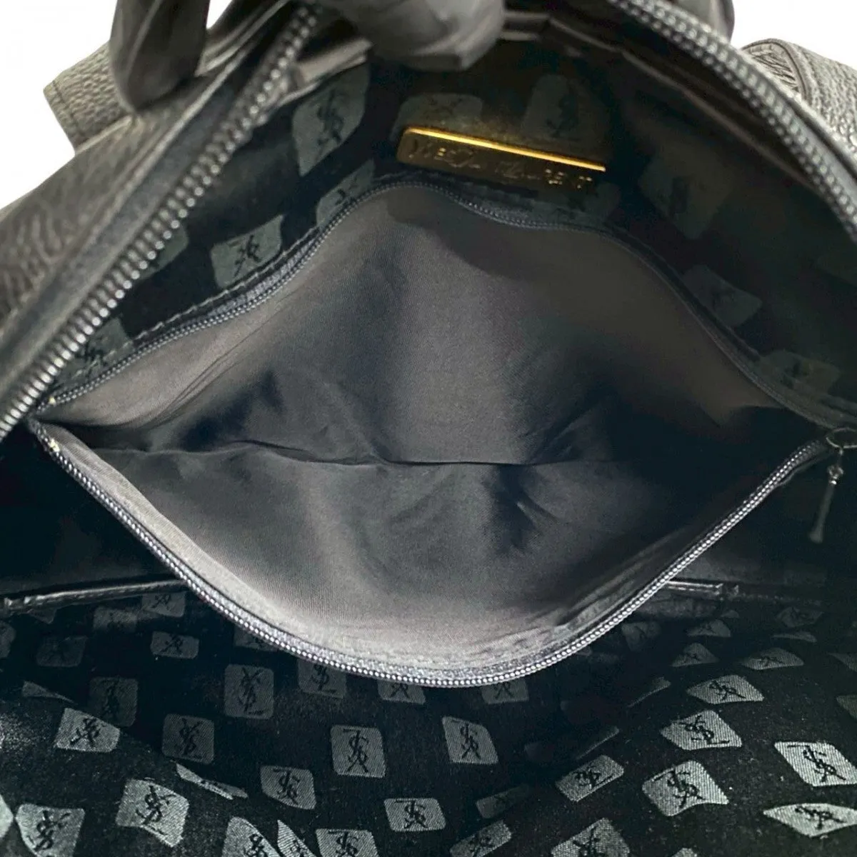 YVES SAINT LAURENT Shoulder Bag leather black